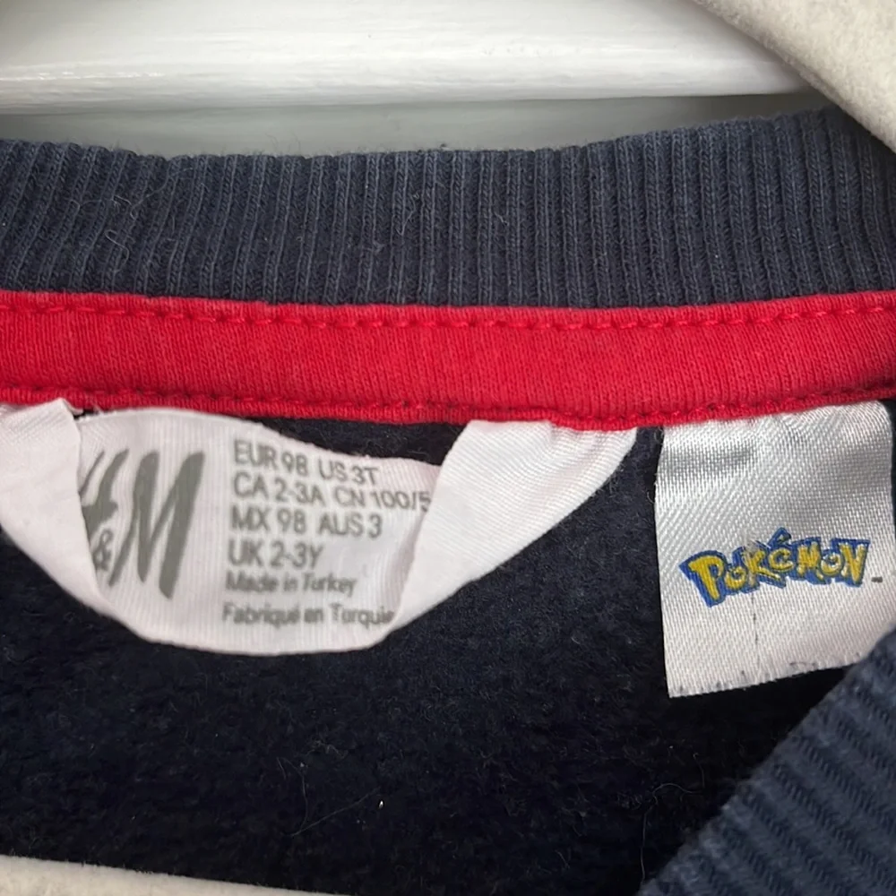 H&M Pokémon Sequin Ball Crew Neck Sweatshirt